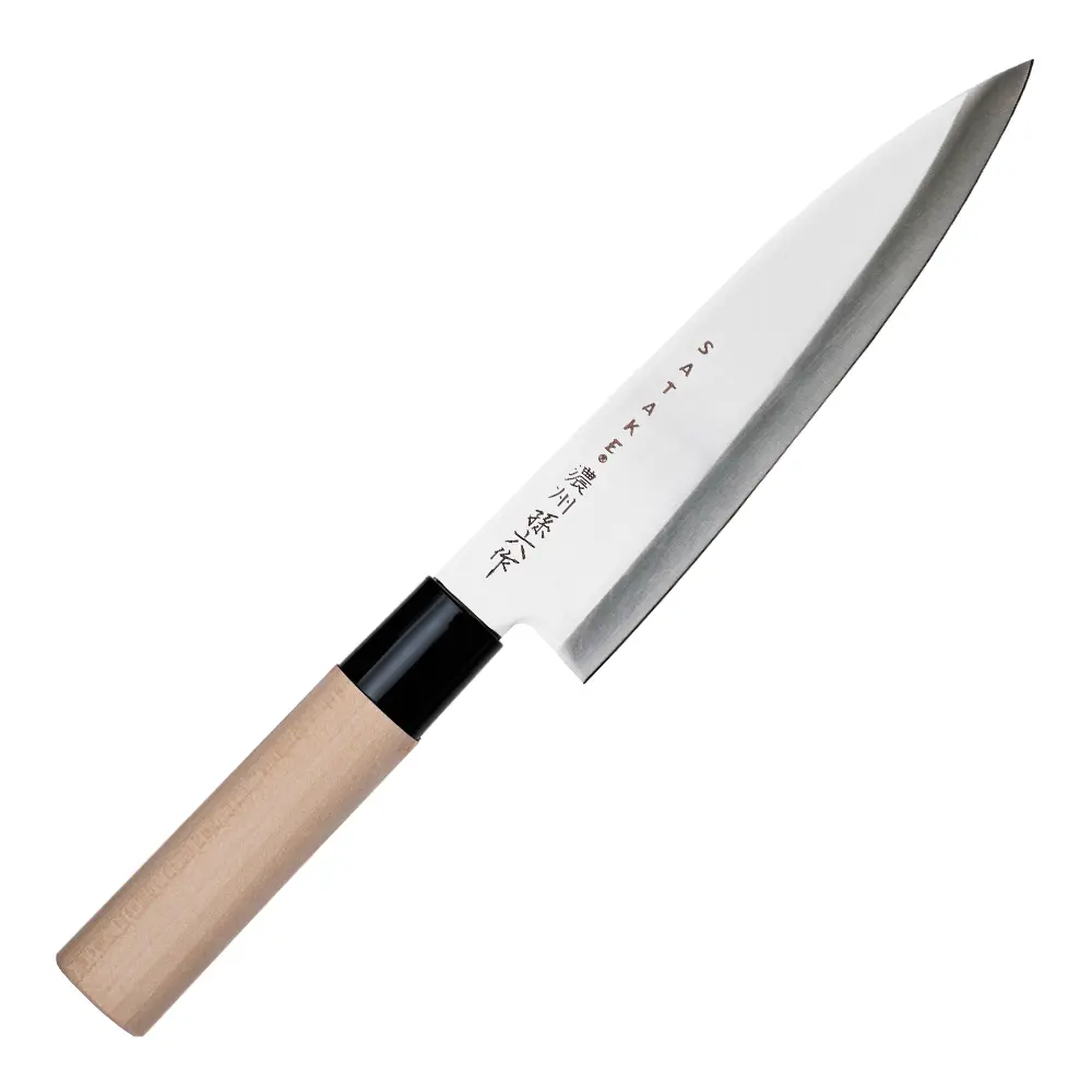 Houcho kjøttkniv 17 cm stål/magnoliatre
