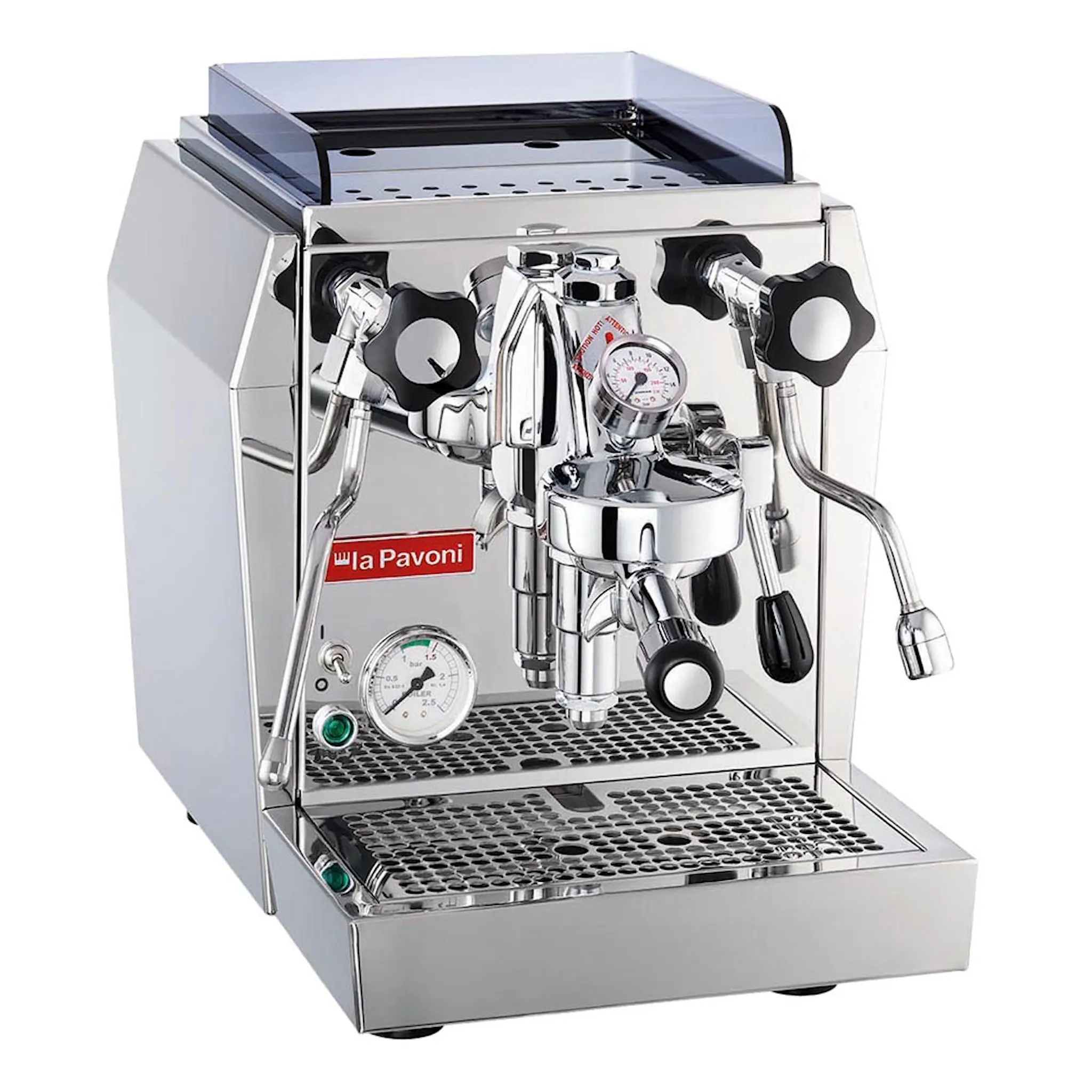 La Pavoni Premium Semiproffessionell Manuell Kaffemaskin Rostfritt stål