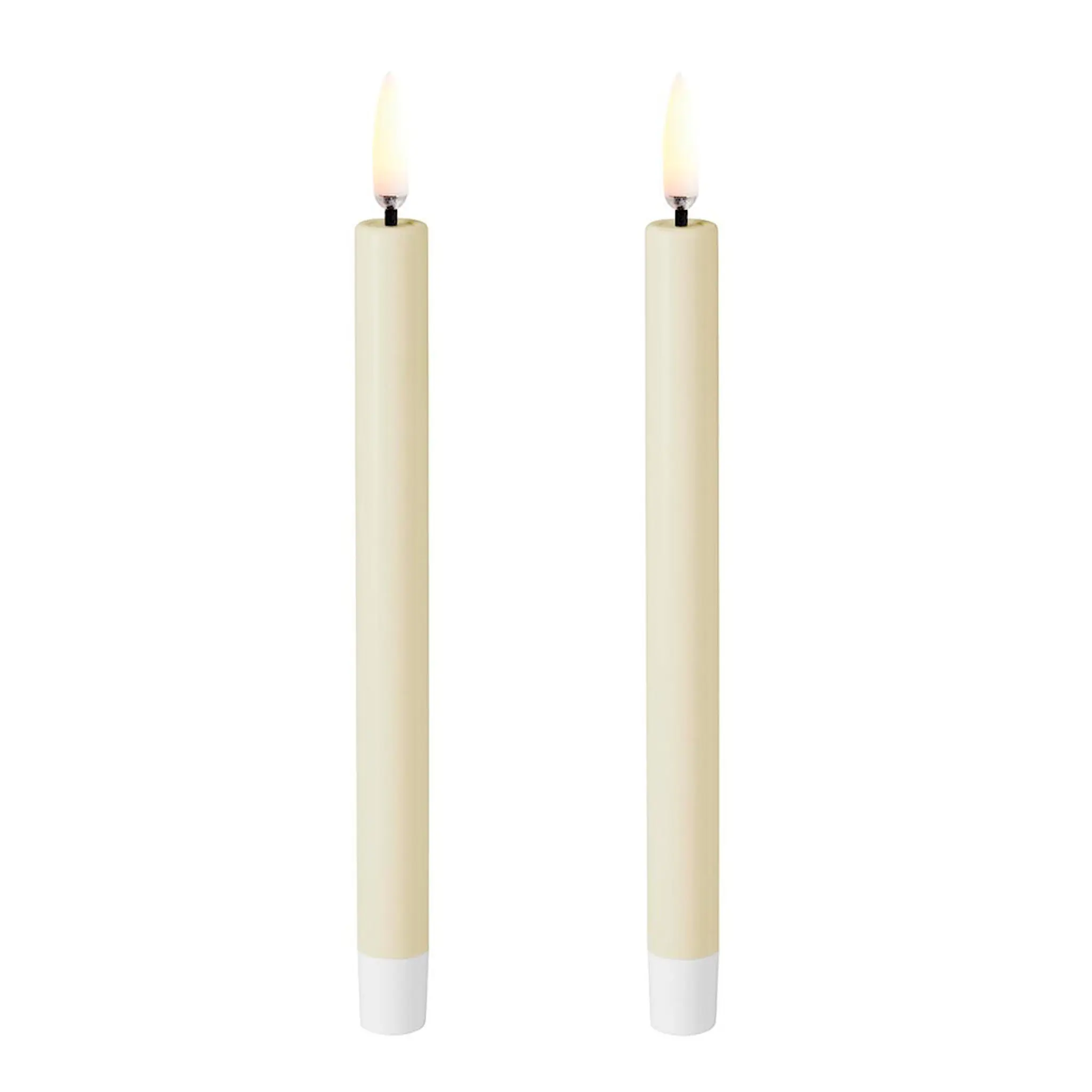 Uyuni Lighting Kruunukynttilä LED 25 cm 2 kpl Valkoinen