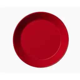 iittala Teema tallerken 17 cm rød