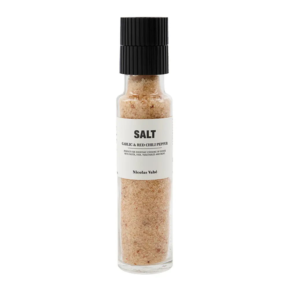 Salt hvitløk & rød chili 325g