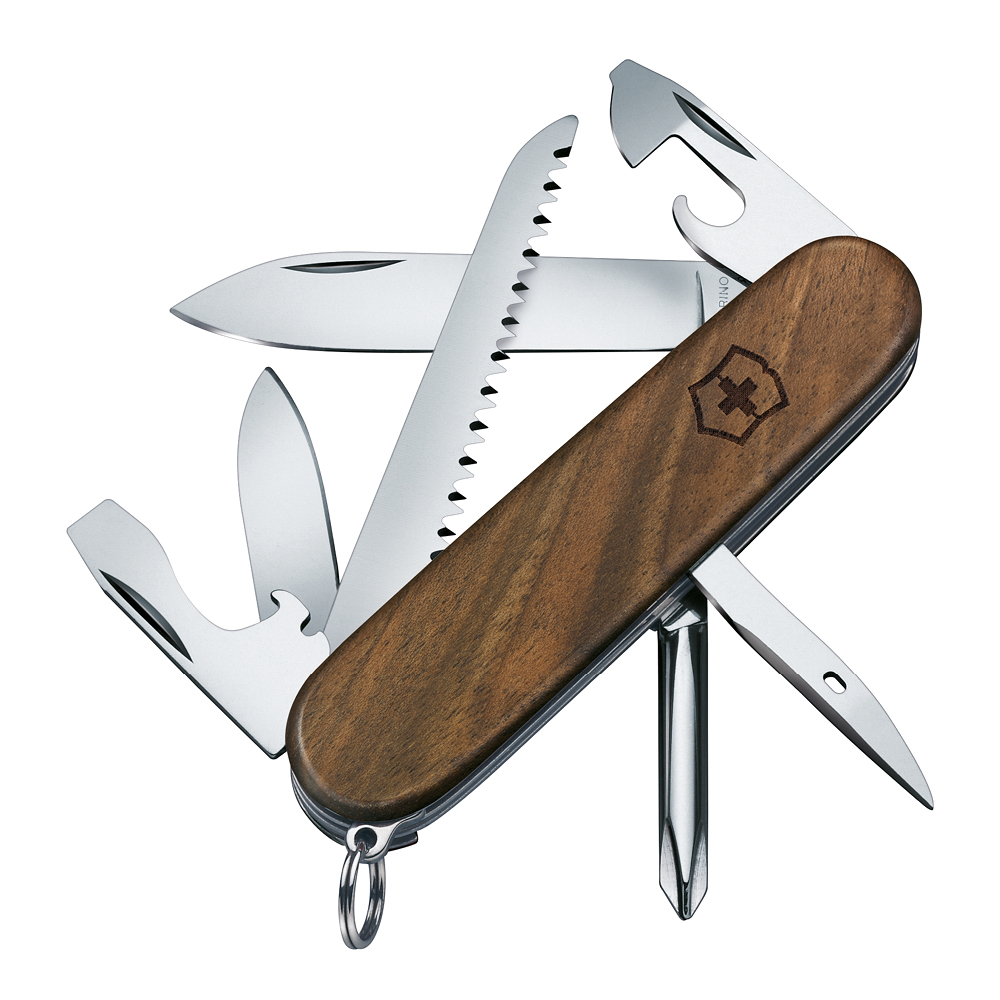 Läs mer om Victorinox - Hiker Wood Fickkniv 91 mm Brun