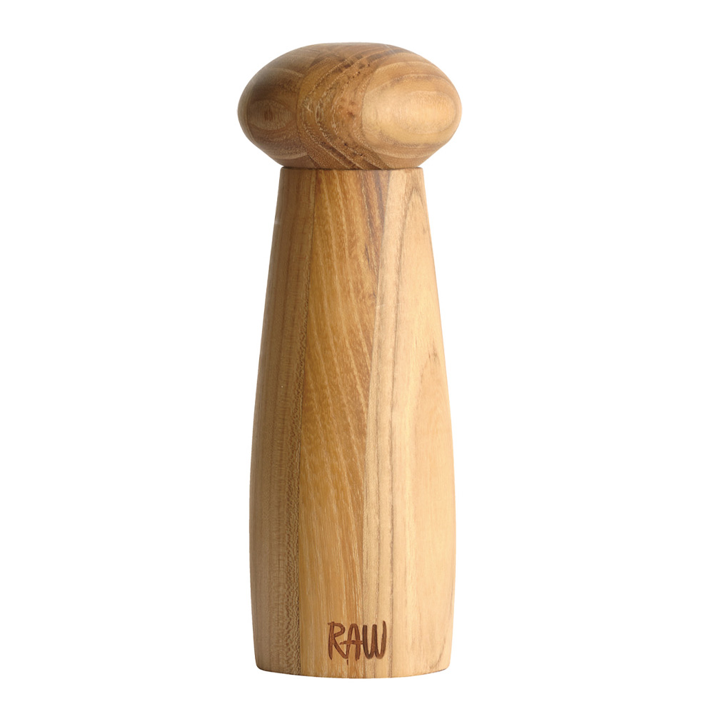 Aida - Raw Keramisk Pepparkvarn 18 cm Teak