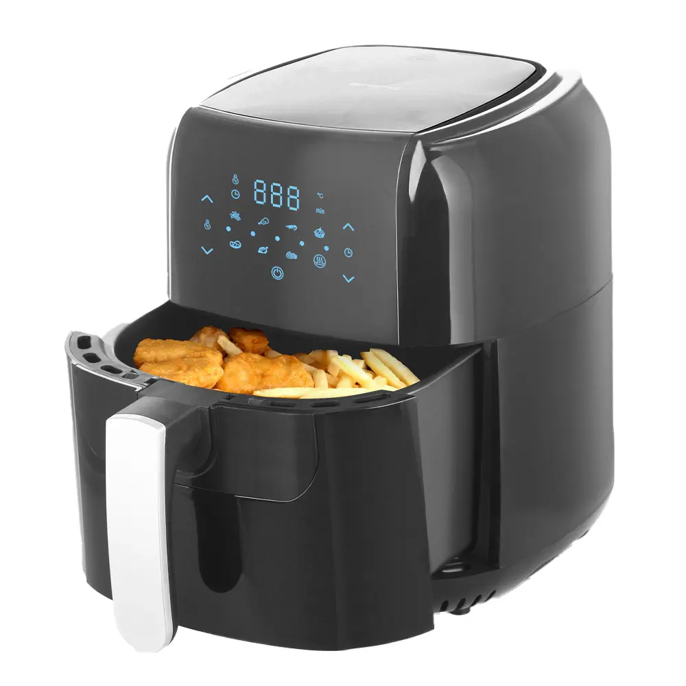 Emerip Smart Fryer 5,5 L Musta