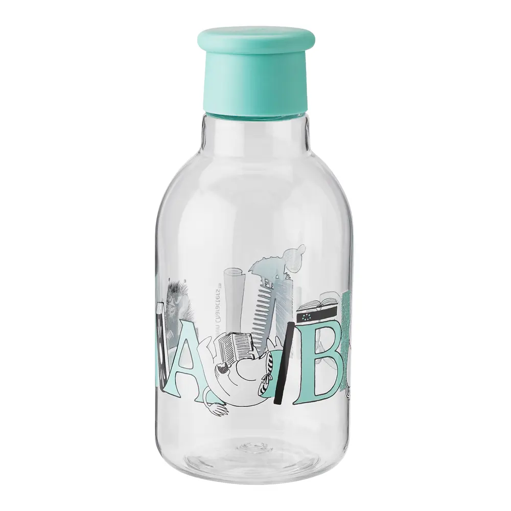 Moomin ABC DRINK-IT vannflaske 0,5L turqouise