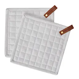 Anders Petter Anders Petter Grytlapp i bomull 20x20 cm 2-pack Sand