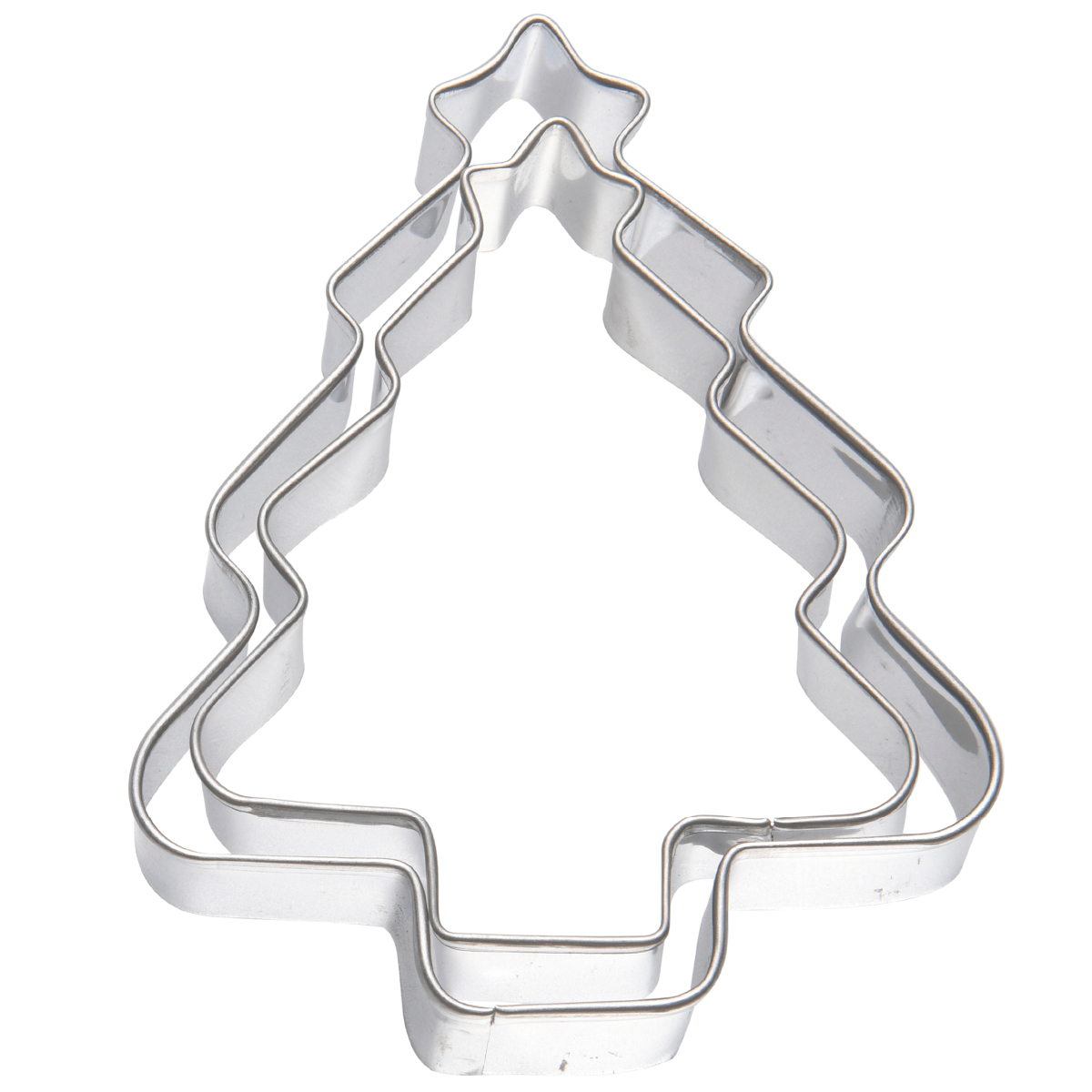 Modern House – bAYk Pepparkaksform Julgran 2 Delar Silver