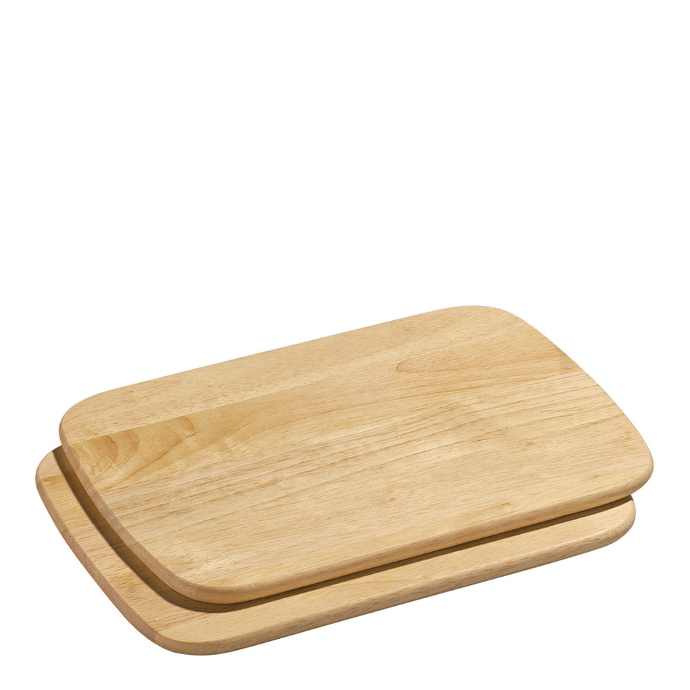 Zassenhaus – Liten Serveringsbricka 2-pack 28×20 cm Rubberwood