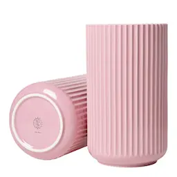 Lyngby Porcelæn Lyngby vase 25 cm rosa porselen
