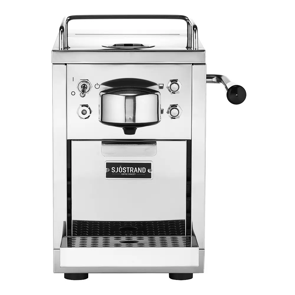 Espresso kaffemaskin 1,5L sølv