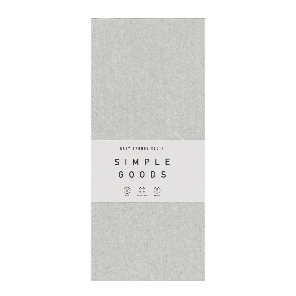 Läs mer om Simple Goods - Cleaning disktrasa 2-pack ljusgrå