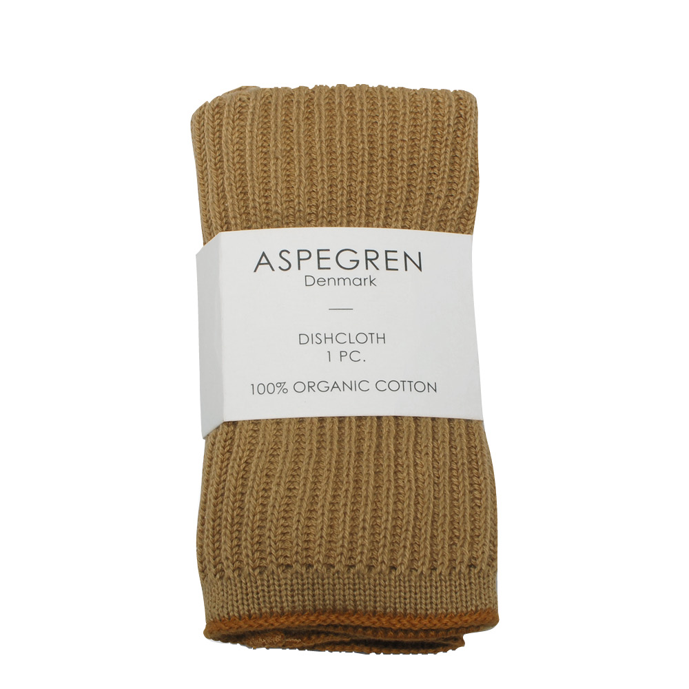 Aspegren - Ripple Neulottu tiskirätti 26x26 cm Honey