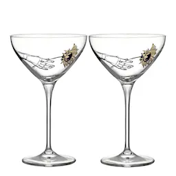 Orrefors All About You Coupe Champagneglas 32 cl 2-pack All for you