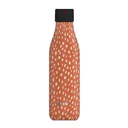 Les Artistes Bottle Up Design Termospullo 0,5 L Oranssi/Valkoinen
