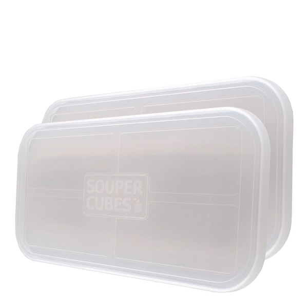 Lock Souper Cubes 2-pack Klar