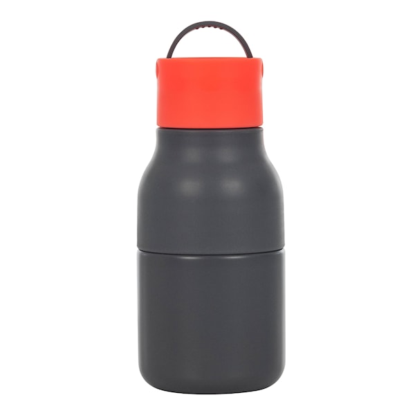 Active Bottle 25cl Grey & Coral