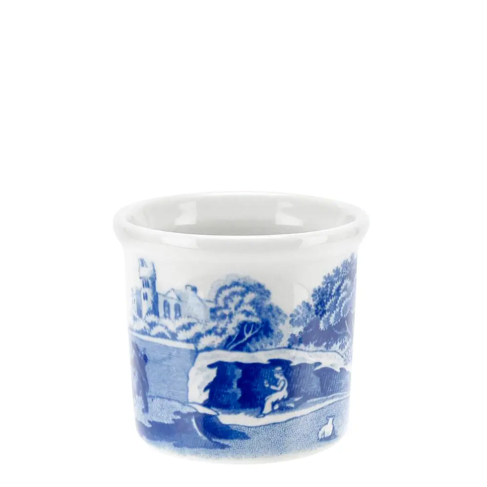 Blue Italian eggeglass 4,5 cm