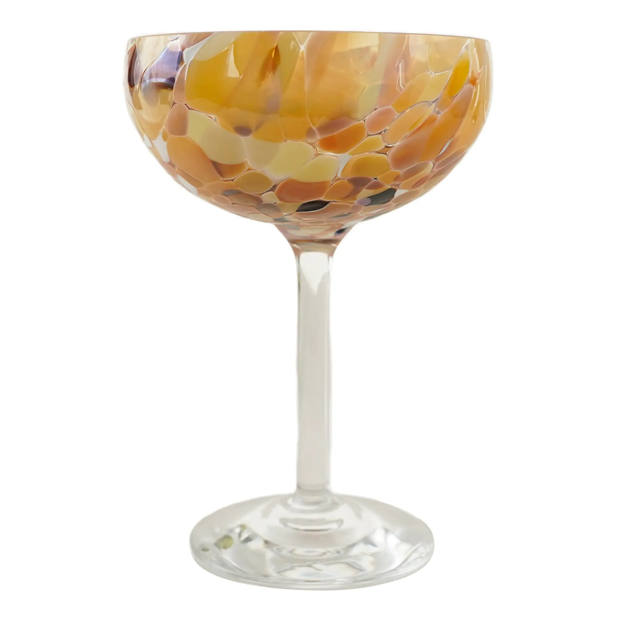 Magnor Swirl Champagneglas 22 cl Brun