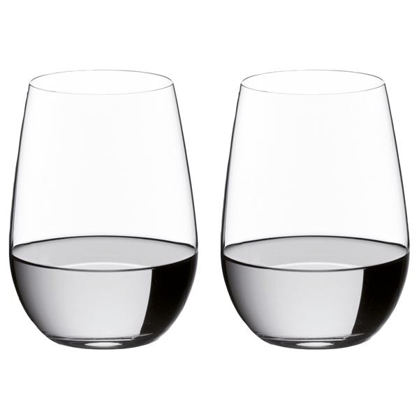O Wine Riesling/Zinfandel Glas 2-pack