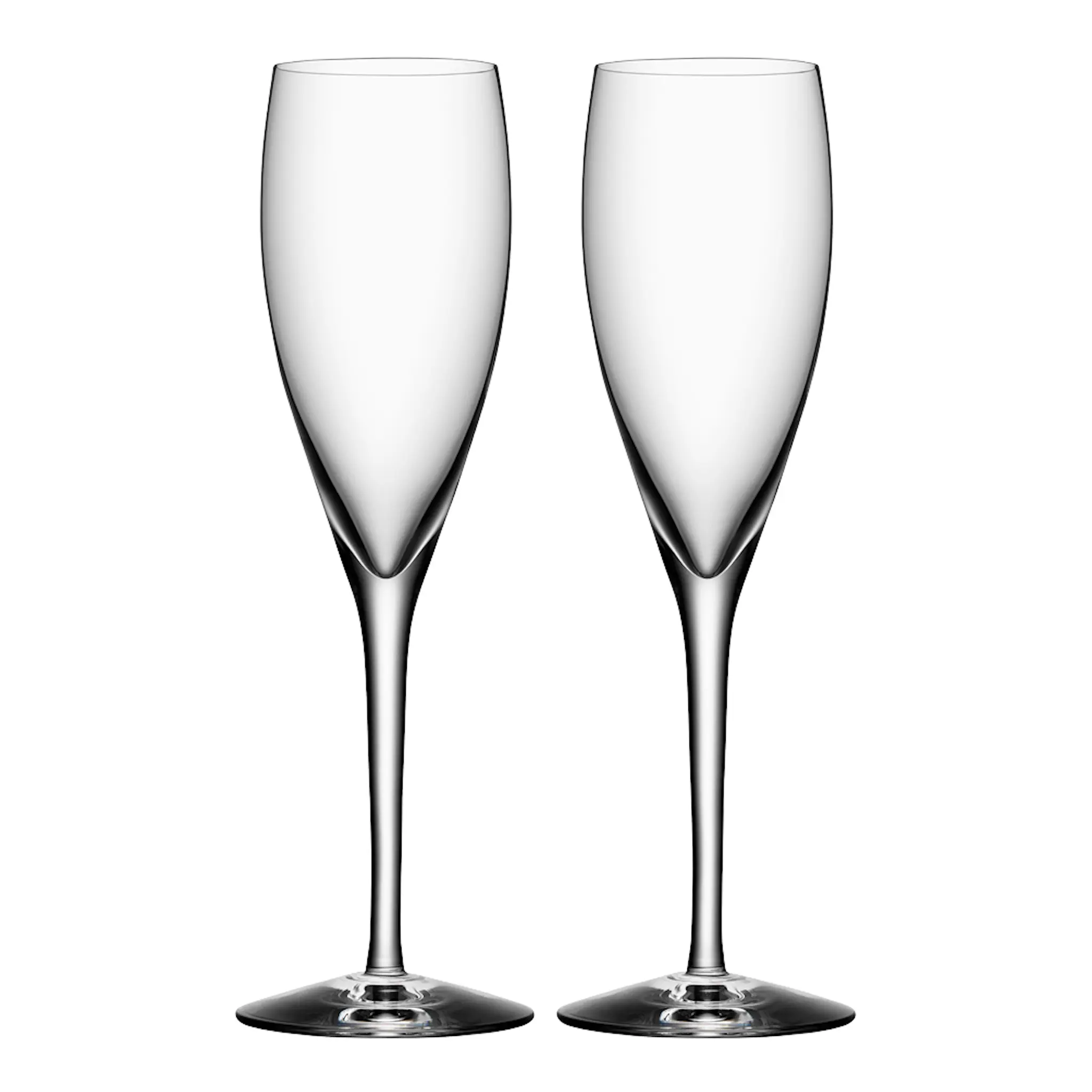 Orrefors More champagneglass 18 cl 2 stk