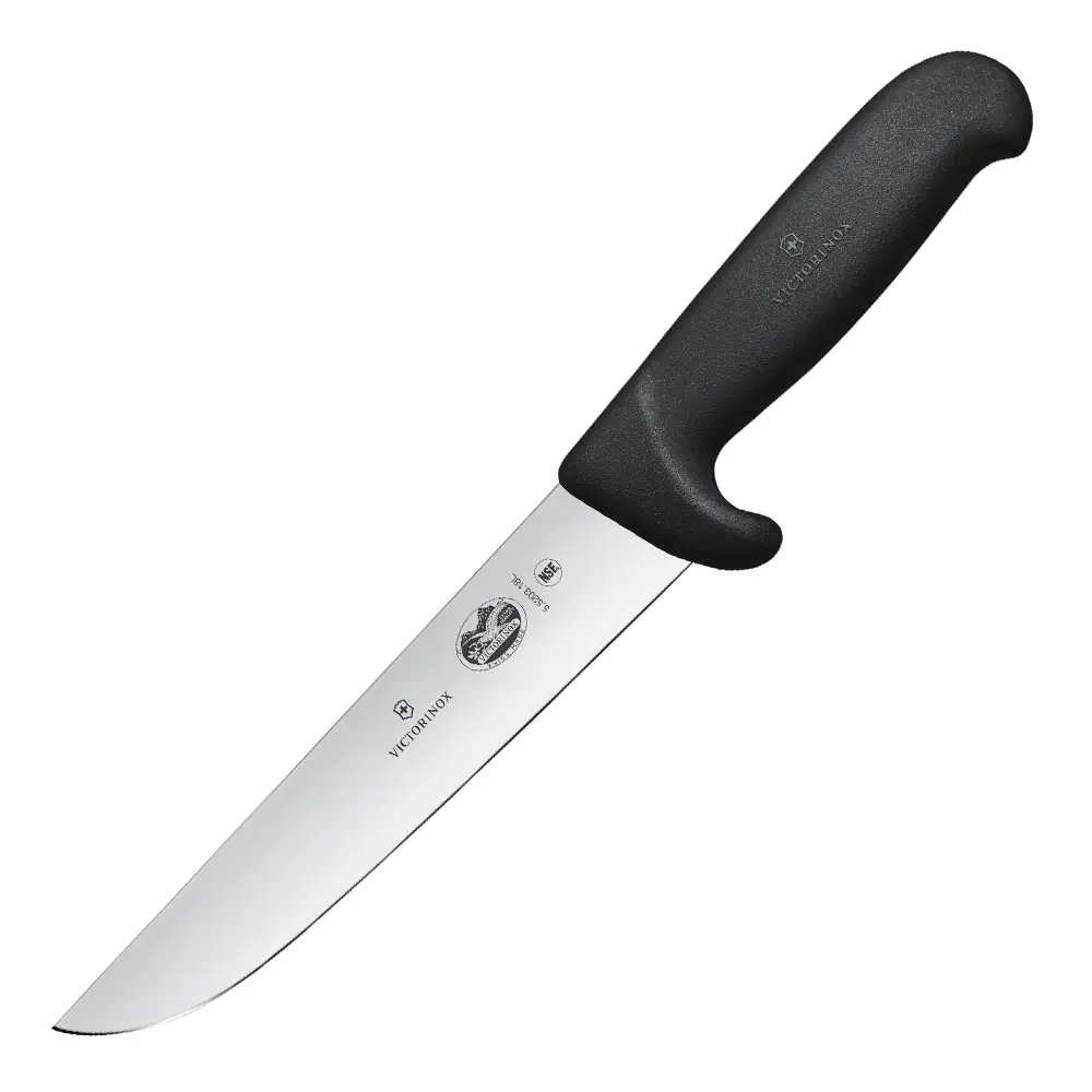 Fibrox slaktekniv 18 cm svart