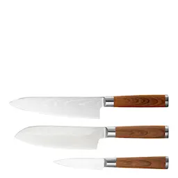 Dorre Knivset 3-pack kockkniv  köttkniv skalkniv