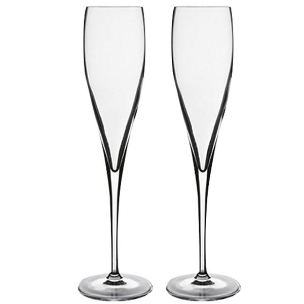 Luigi Bormioli - Vinoteque champagneglas 17,5 cl 2-Pack Klar