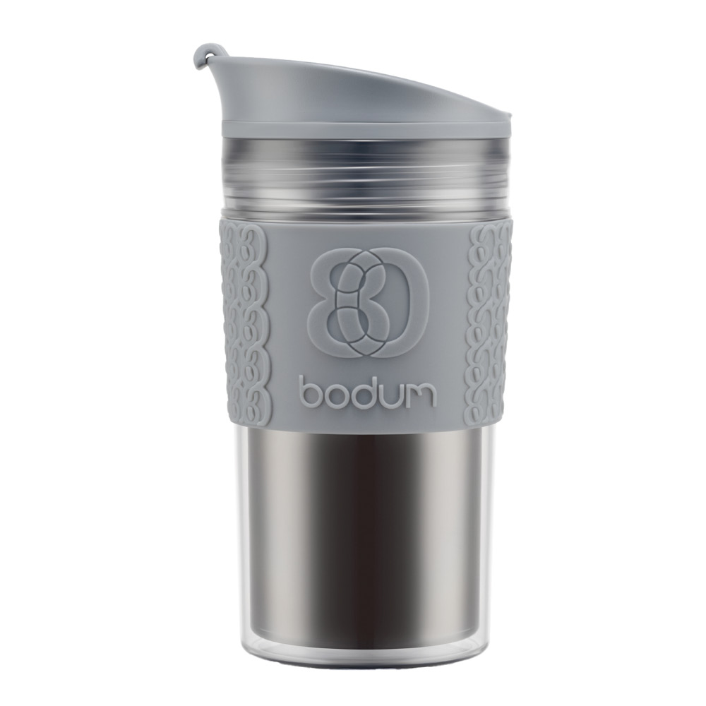 Bodum – Travel Mug resebägare 35 cl dubbelvägg grå