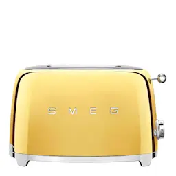 SMEG Smeg 50's Style Leivänpaahdin 2 viipaletta Kulta