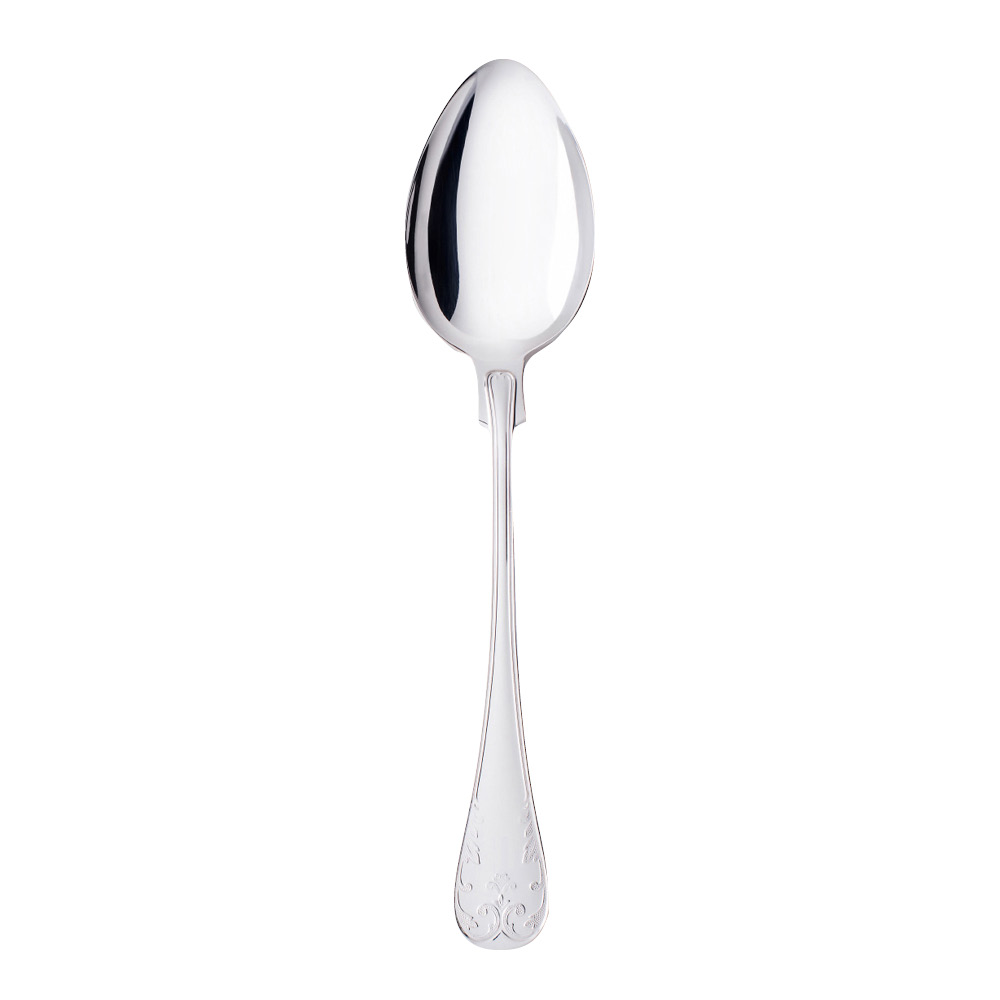 Gense – Gammal Fransk dessertsked 18,3 cm EPNS