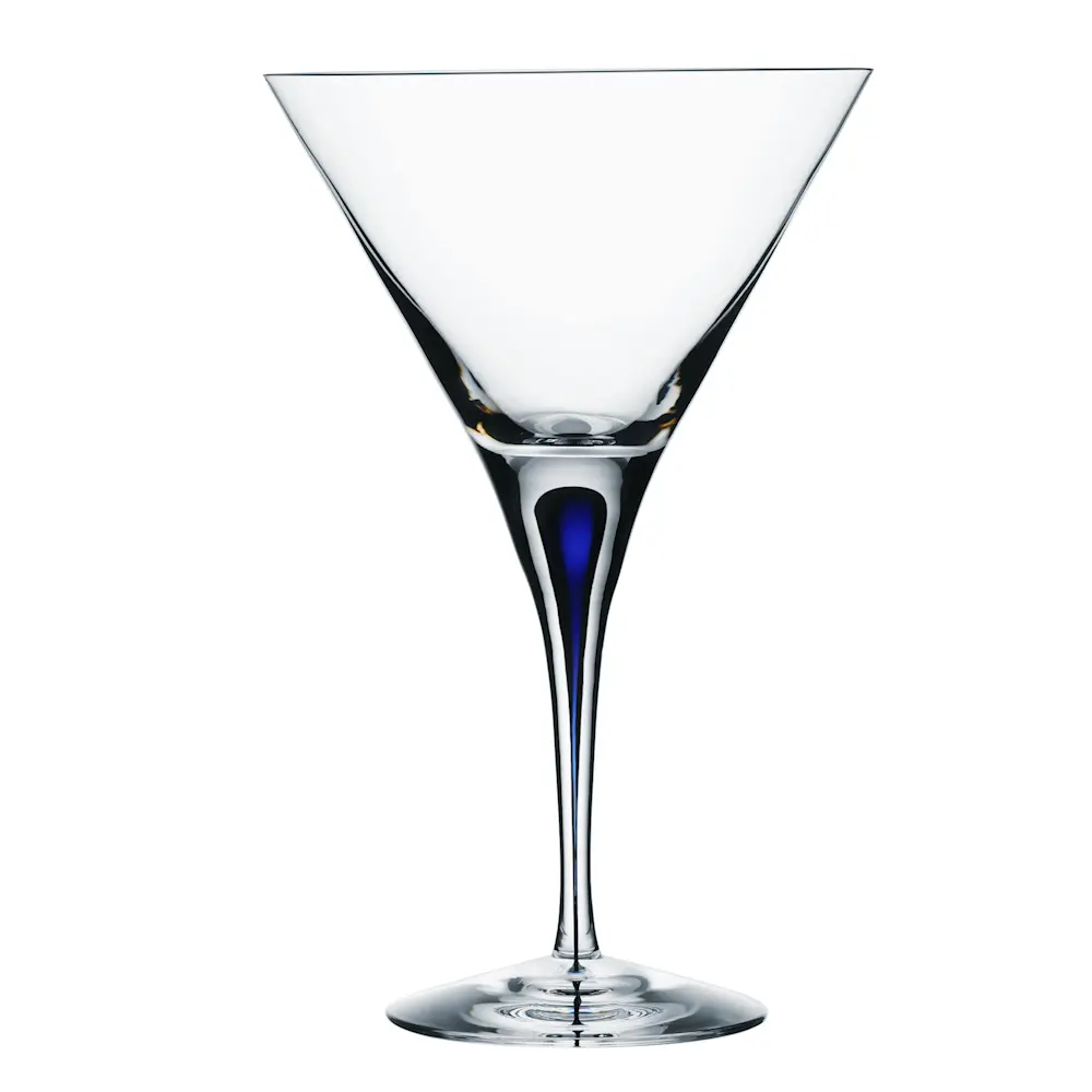 Intermezzo martiniglass 25 cl blå