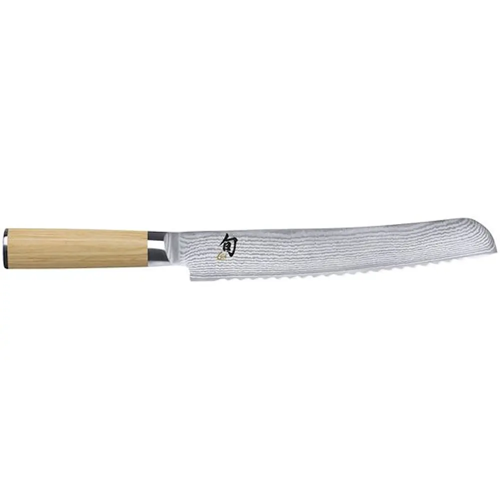 Shun White brødkniv 23 cm