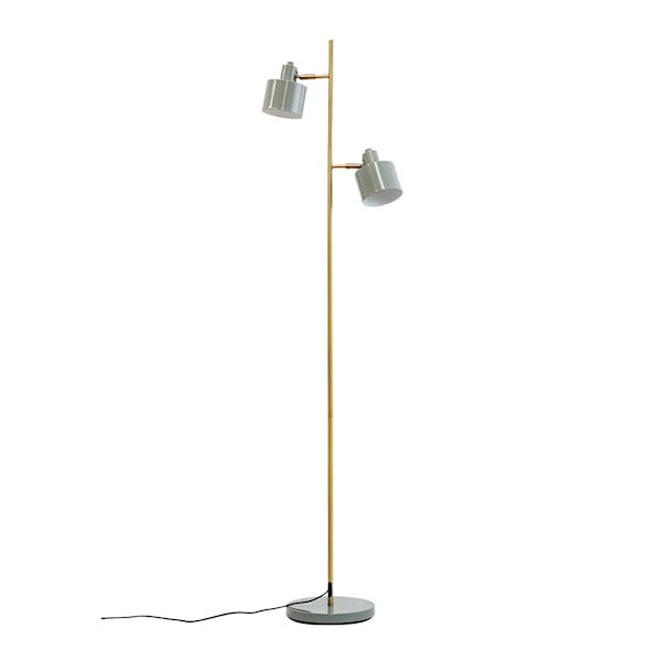 Ocean golvlampa 160 cm oliv/mässing