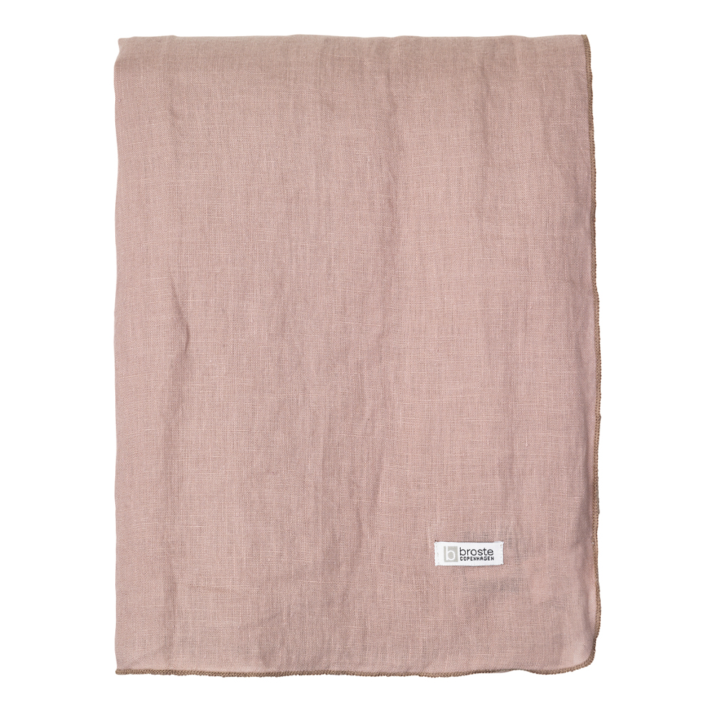 Broste Copenhagen – Gracie Bordsduk 160×200 cm Rosa