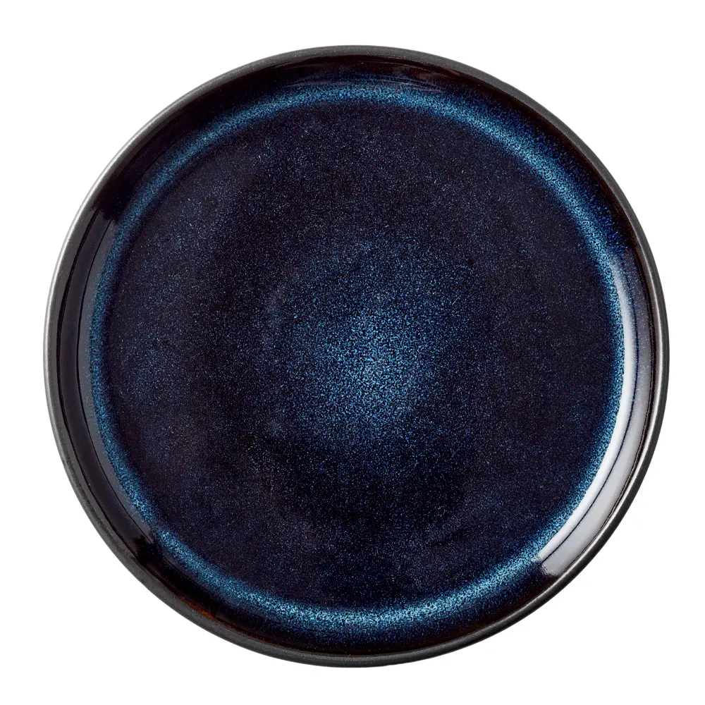 Gastro tallerken 17 cm blå/svart