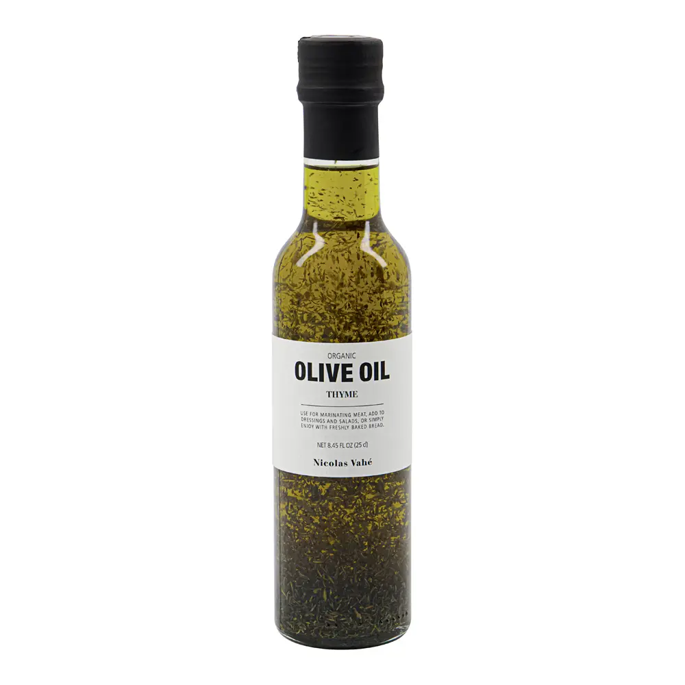 Økologisk olivenolje timian 25 cl