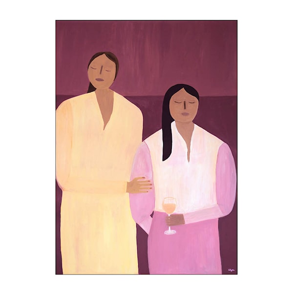 Stephanie Rydle poster 30x40 cm sisterly