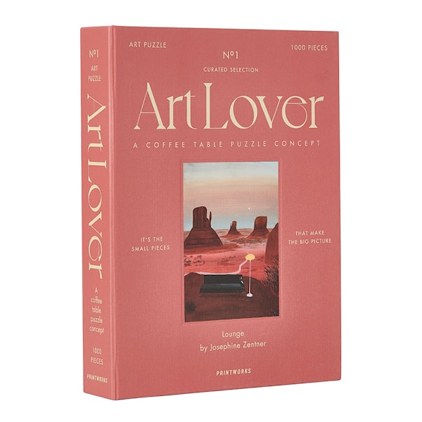 Art Lover Book pussel lounge 1000