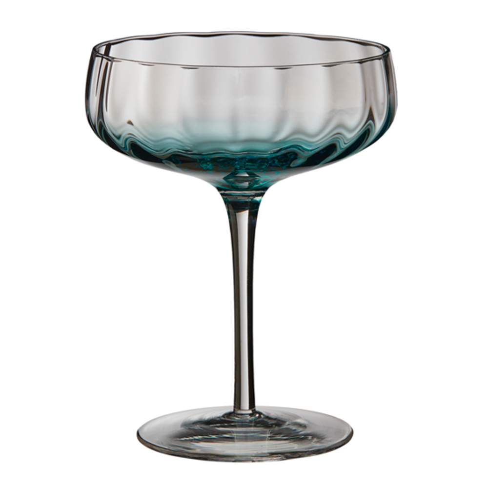 Aida - Søholm Sonja Champagne/cocktail glas 30 cl Petrol blue