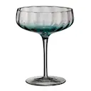 Søholm Sonja Champagne/cocktail glas 30 cl Petrol blue