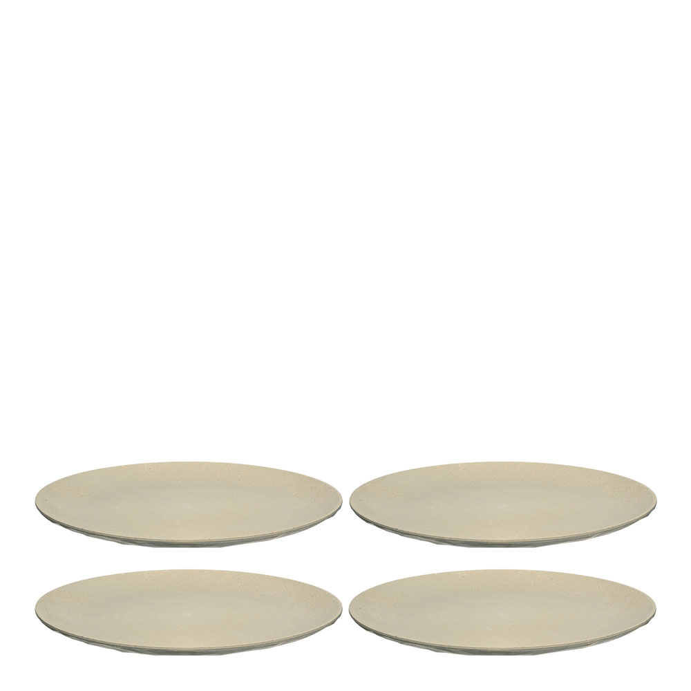 Koziol – Club Tallrik 26 cm 4-pack Beige