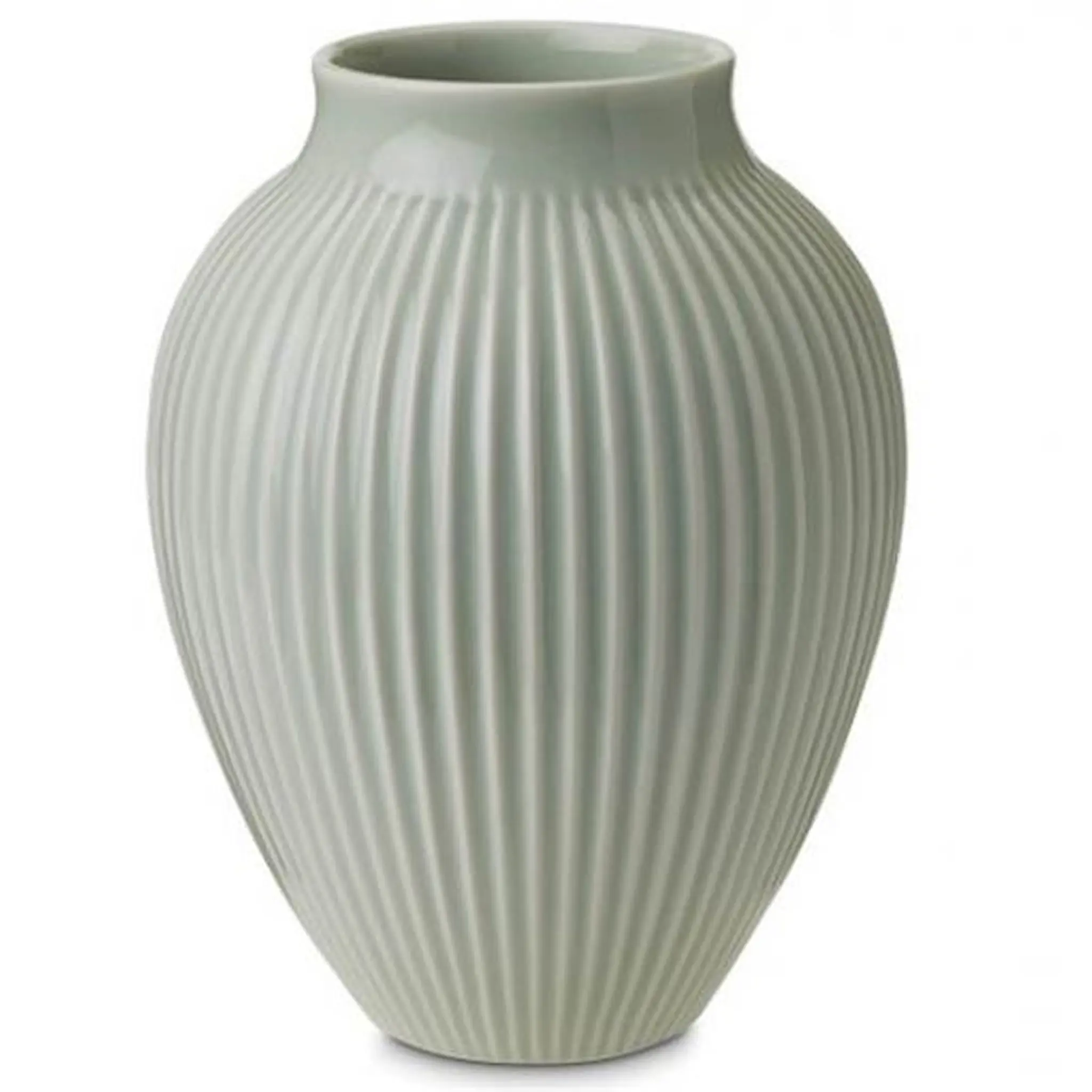 Knabstrup Keramik Ripple Vas 20 cm Mint