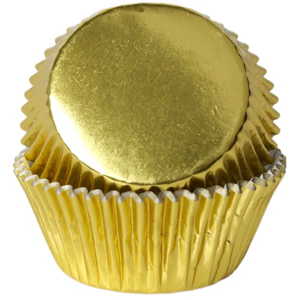 Cacas - Muffinsform D5 cm 50-Pack Guld