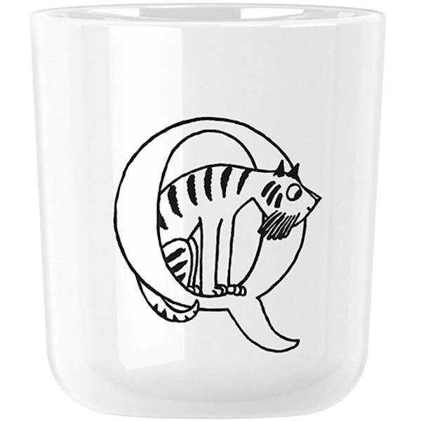 Moomin ABC Mugg 20 cl Q Vit