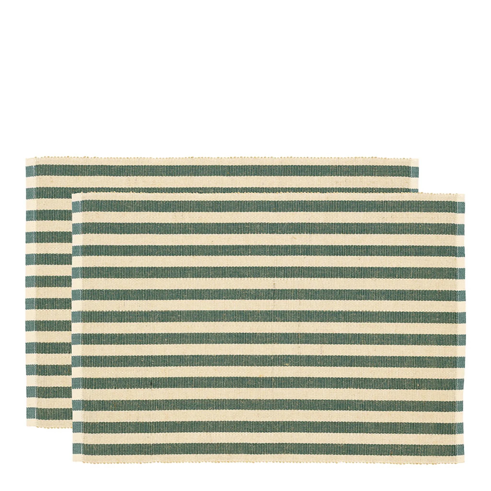 Södahl Statement Stripe Bordstablett 33x48 cm 2-pack Grön