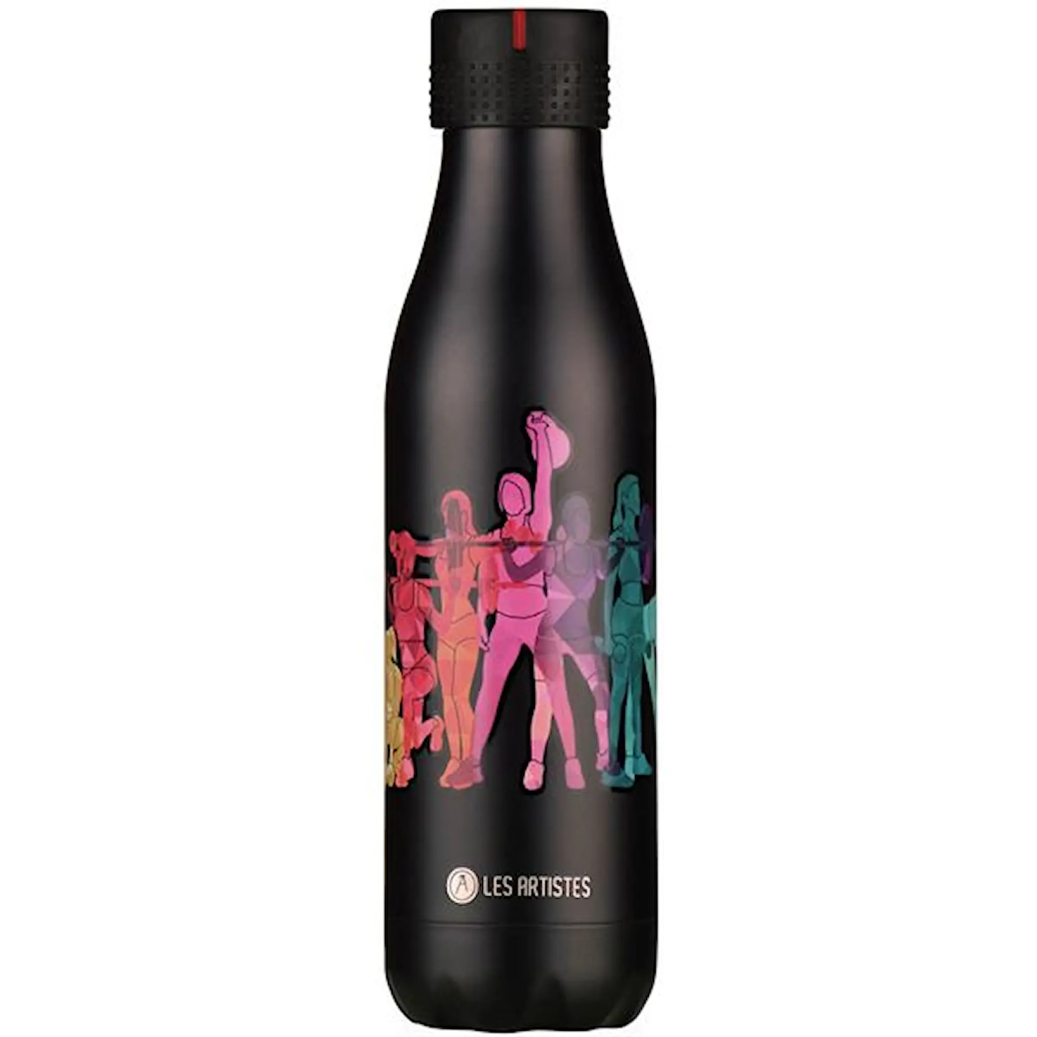 Les Artistes Bottle Up Design Termoflaska 0,5L Svart Sport