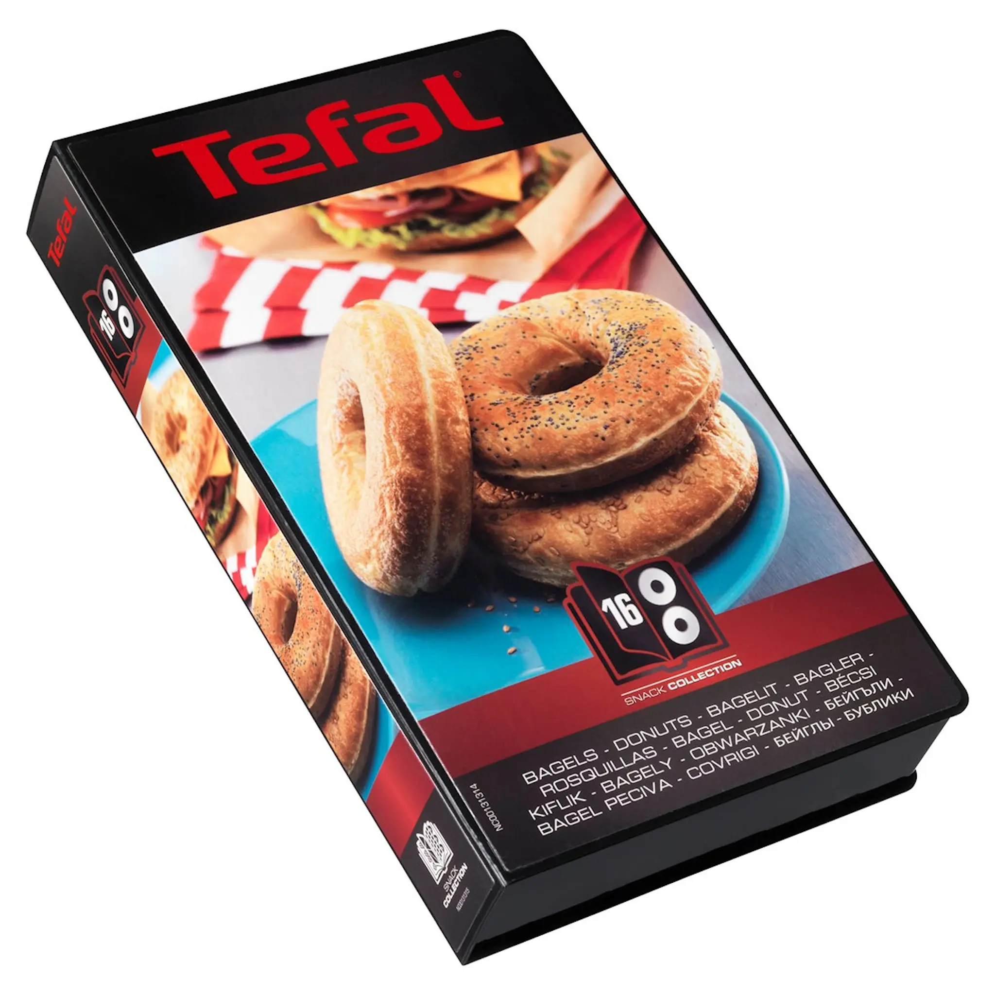 Tefal Tefal Snack Collection Paistolevyt: 16 Bagelit