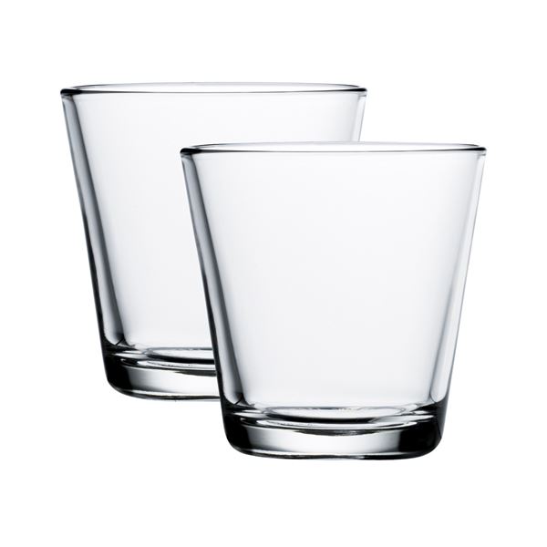 iittala – Kartio Glas 21 cl 2-pack Klar