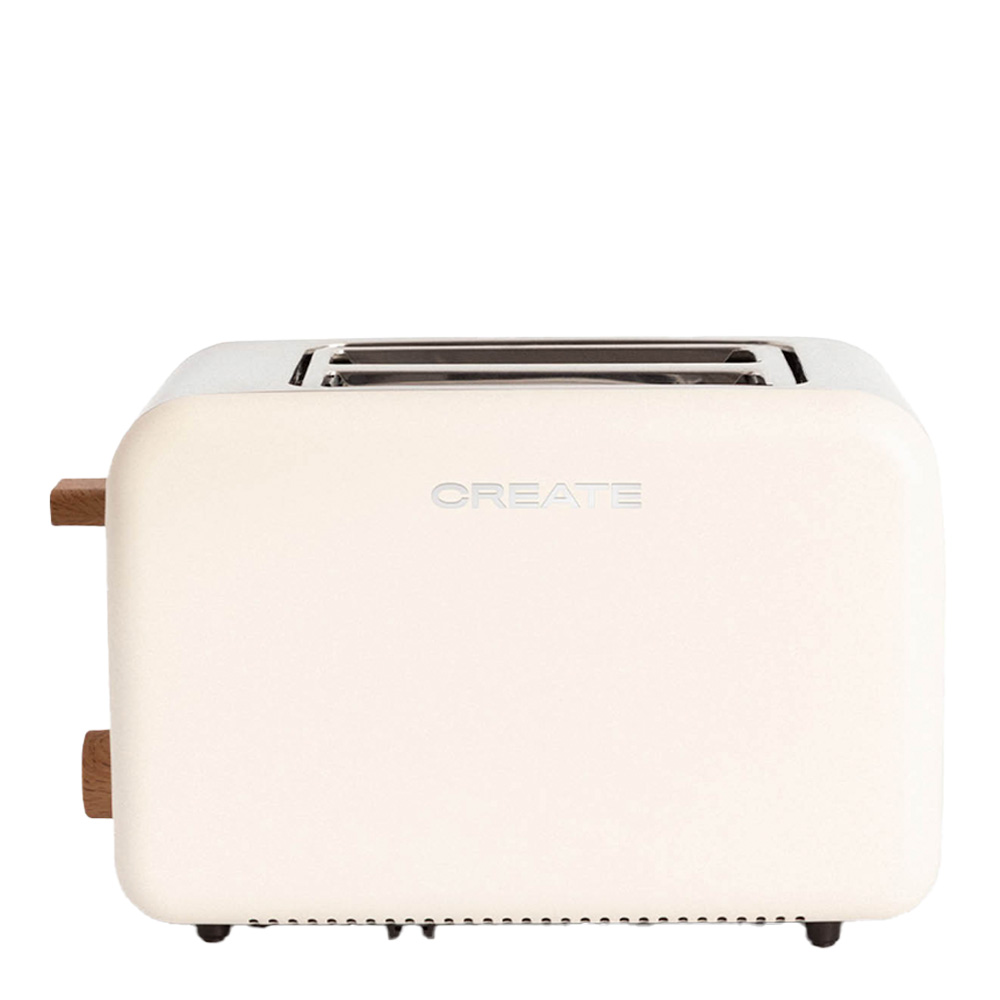 Create – Toast Retro Brödrost off white