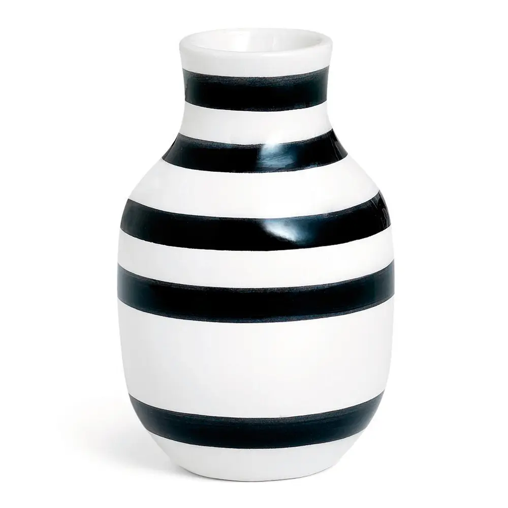 Omaggio vase 12,5 cm svart